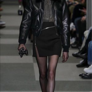 Alexander Want Zipped Mini Skirt